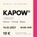 KAPOW® Masterclass | Forst Baden | 14.01.2027